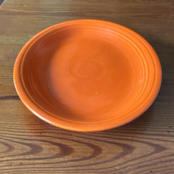 Homer Laughlin Fiesta Poppy 13.5" x 9.5" Large Oval Ceramic Serving Platter - Picture 2 of 8